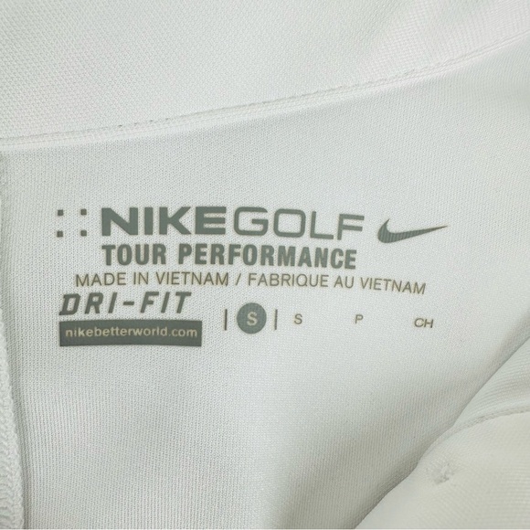 Nike Golf Women’s Small Tour Performance Dri-Fit Denver Broncos White Polo Shirt - Picture 9 of 13